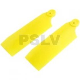 4007 - KBDD Yellow Tail Blades, Fits 450 Size helicopters